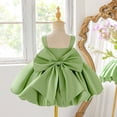 thumbnail image 6 of Vividxx Toddler Girls Dresses Formal Party Dress Bow Tie Tutu Girl Sleeveless Gown For Toddler Infant Pageant Performance 18-24 Months, 6 of 9