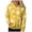 A01-Yellow, variant on Godom Baseball Hoodies for Women Casual Workout Y2k Hoodie Oversized Long Sleeve Baseball Printed Pullover Sweatshirt with Pockets
