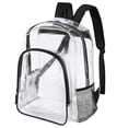 thumbnail image 1 of Mochila Transparente Fomaris para Escuela Negra, 1 of 7