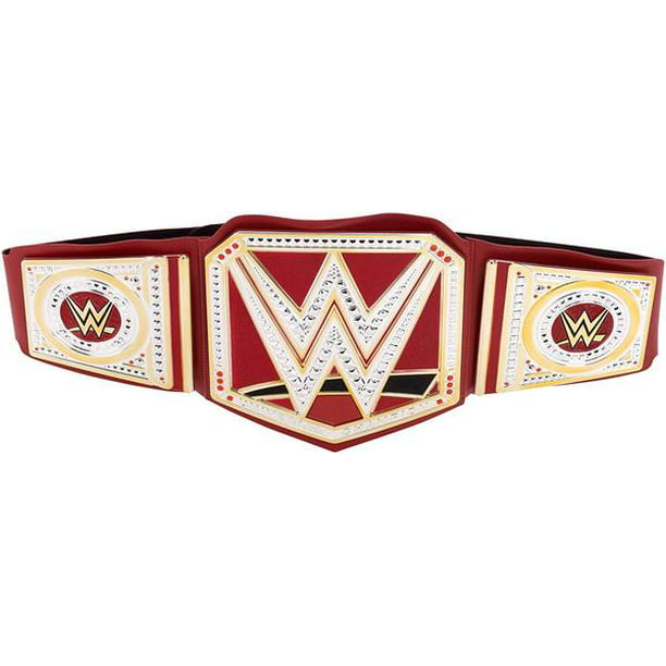 lont Internationale Transparant WWE Championship Universal Title Belt Badge of Honor Red - Walmart.com