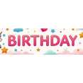 thumbnail image 3 of Colorful Balloons Birthday Banner Festive Party Supplies Happy Birthday Decorations Photography Props Backdrop Background Celebration Decor, 3 of 3