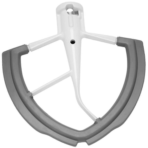 Flex Edge Beater for KitchenAid Bowl-Lift Stand Mixer - 6 Quart Dough Mixing Paddle with Flexible Silicone Edges