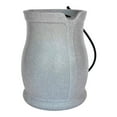 thumbnail image 6 of FCMP Outdoor Catalina 45 Gallon Rain Catcher Barrel w/ Hose, Light Granite, 6 of 11
