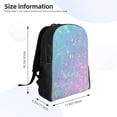 thumbnail image 4 of Fotbe Fantasy Gradient Travel Laptop Backpack, Business Slim Sturdy Laptops Backpack, Water Resistant College School Computer Bag Gift for Men & Women Fits 15.6 Inch Notebook, 4 of 8