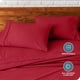 thumbnail image 5 of Bare Home Juego de Fundas de Almohada Colección Premium 1800, Doble Cepillado, Ultra Suave, Tamaño King, Rojo, 2 Unidades, 5 of 7