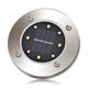 thumbnail image 1 of Lámpara de pie solar de acero inoxidable, 1 of 5