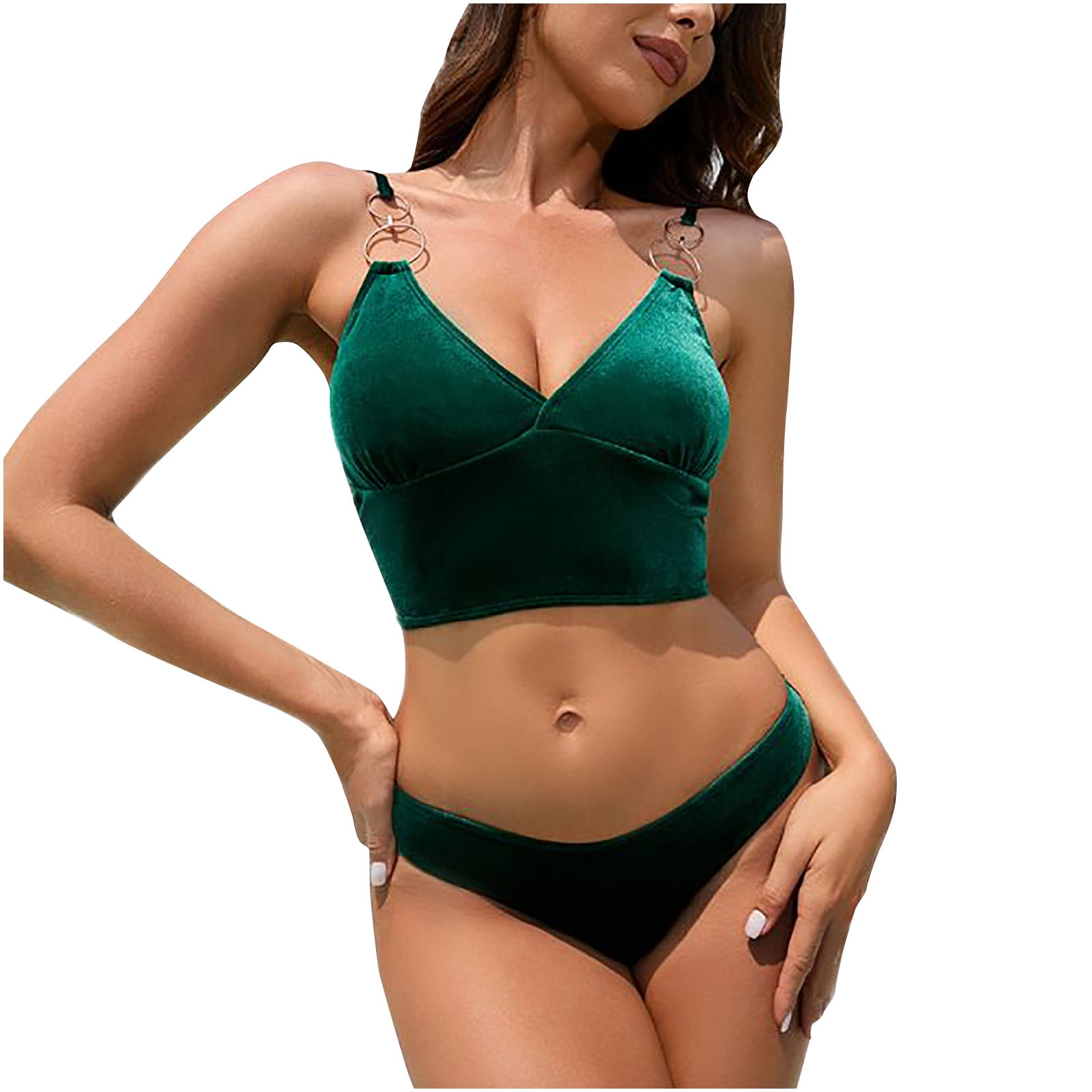 Swimwear for Women Bikini Set Plus Size Push Up Underwire Bikini Sets