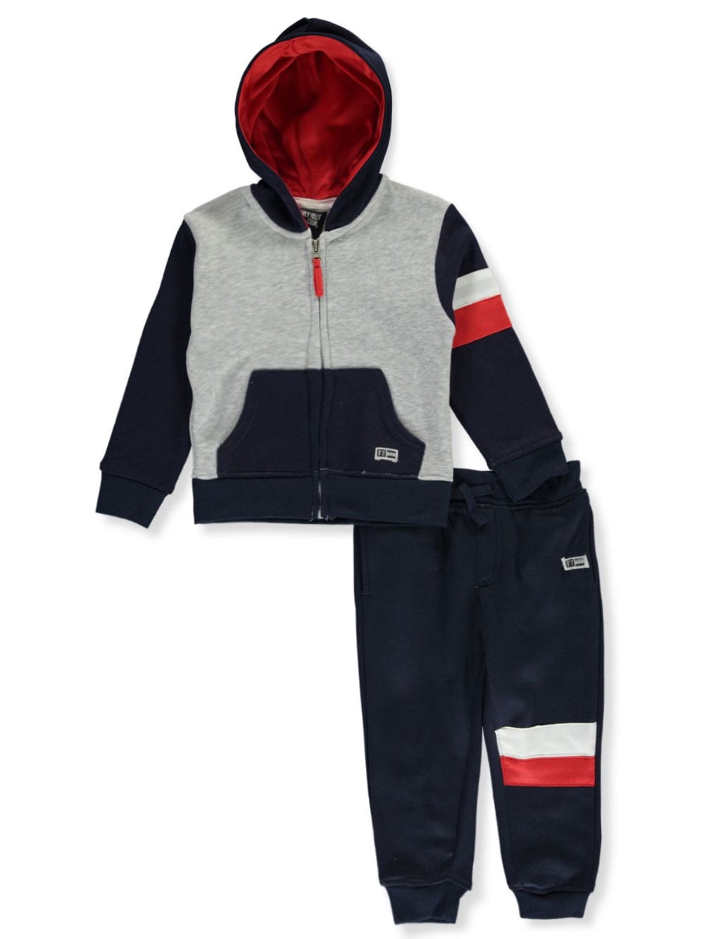 Beverly Hills Polo Club Boys 2-Piece Fleece Uniform Active Jogger Set
