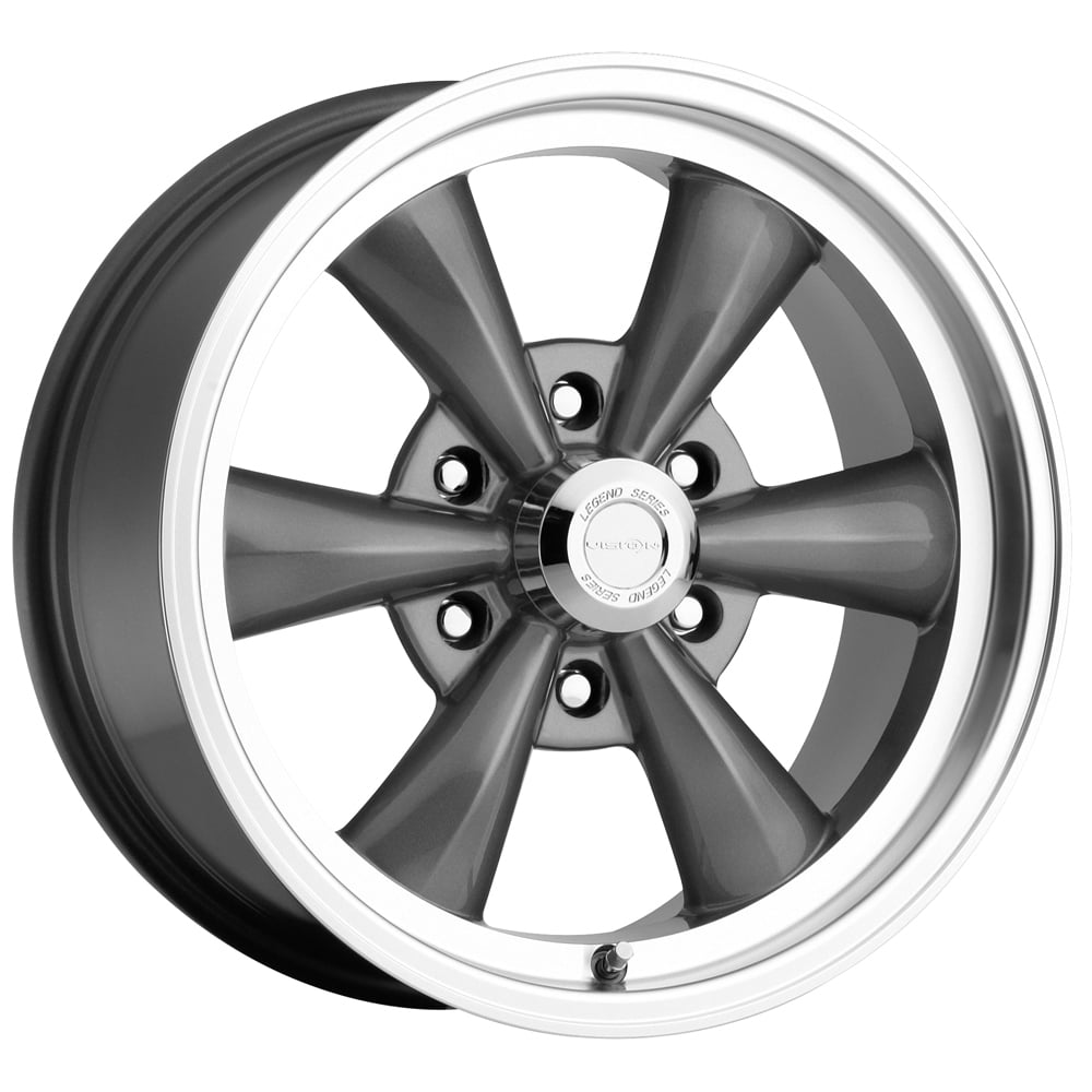 Vision Legend 6 17x8 6x139.7 0et Gunmetal Machined Lip Wheel Walmart