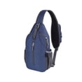 thumbnail image 1 of Guardurnaity Bolso bandolera Mano de obra meticulosa Adecuado para varias ocasiones Riñonera impermeable Bolso cruzado informal Bolsas de mensajero y de hombro Azul marino, 1 of 6