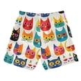 thumbnail image 2 of joogoo Boys Swim Trunks Cats Beach Board Shorts Drawstring Swimsuit S, 2 of 6
