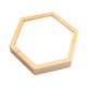 thumbnail image 1 of Bandeja de exhibición de joyería Strade Fareast Limited Hexagonal Organizador de joyería Beige, 1 of 8