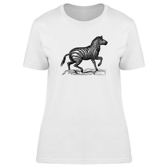 Grant's Zebra T-Shirt Women -Image by Shutterstock, Female Small