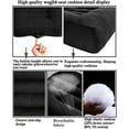 thumbnail image 3 of ANHXN Large Seat Cushion, Extra Thick Booster Seat Cushions for Office Chairs Long Sitting Office Workers, Car Drivers, Relieves Back Pain, Breathable, Anti-Slip, 3 of 7