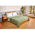thumbnail image 4 of Mainstays King Comforter, All-Season Reversible Microfiber, Dark Green, 4 of 8