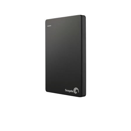 Seagate Backup Plus Slim 1TB Portable External Hard Drive, USB 3.0, Black, STDR1000100