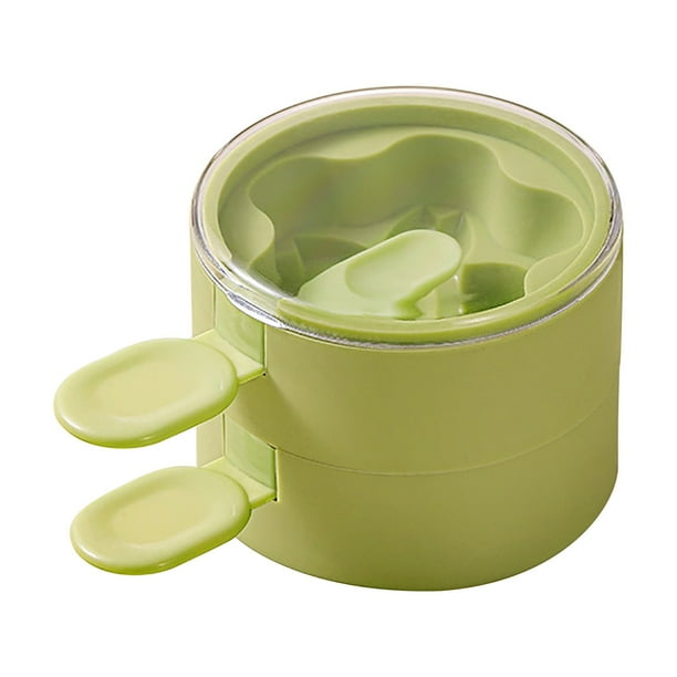 Molde de silicona para helado con forma de flor | Bandeja de hielo apta para uso alimentario con tapa de fácil liberación | Máquina para hacer postres congelados sin olor y a prueba de heladas para