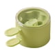 thumbnail image 3 of Cubitos De Hielo Molde de silicona para helado con forma de flor y tapa para desmoldar fácilmente el hielo congelado (amarillo,1 pieza) Rkxzt, 3 of 9