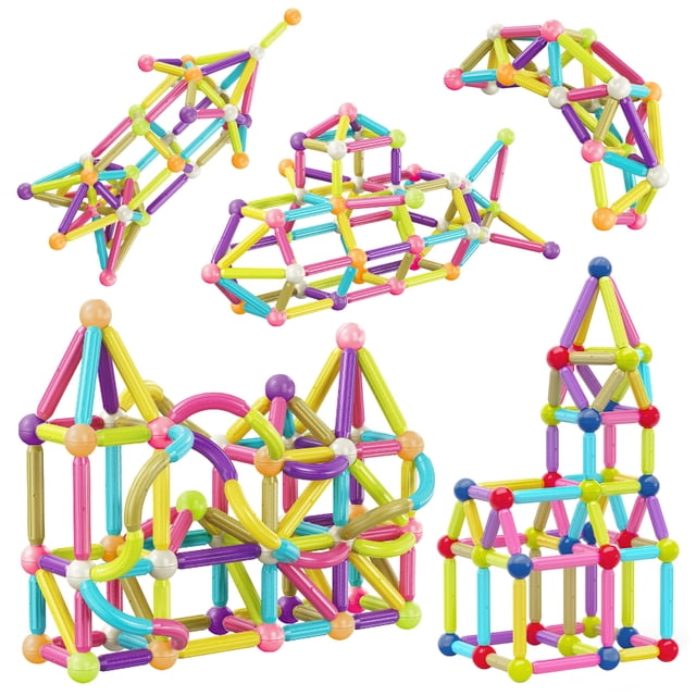 Set de construcción con bloques magnéticos para construcción PicassoTiles