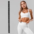 thumbnail image 4 of Unique Bargains 1 Pc Durable Yoga Stretch Band for Stretching Exercise Fitness 37.4"x1.57" Gray, 4 of 4