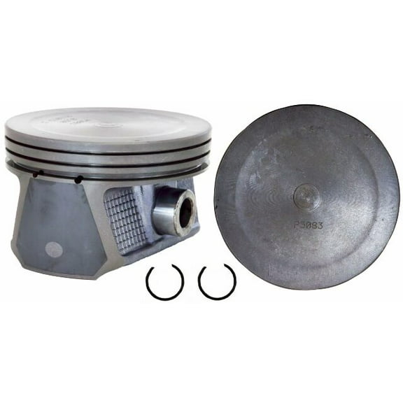 Set of 6 Dish Top Hyper. Pistons for 07-10 Chrysler 3.5L/215 | .50mm (.020 Oversized) | 96.50mm Bore Diameter
