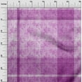 thumbnail image 3 of oneOone Rayon Purple Fabric Check & Quilting Supplies Print Sewing Fabric By The Yard 56 Inch Wide, 3 of 4