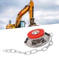 thumbnail image 3 of Diesel Fuel  Cover, Professional Engine Water  Lid High Hardness   Aluminum Alloy Corrosion Resistance  For Loader Red Small,Red Middle,Yellow Middle,Red Large,Gold Middle,Silver, 3 of 8
