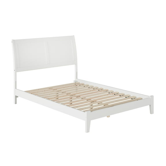 AFI Furnishings Portland Low Profile Platform Bed Q WH