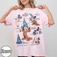 thumbnail image 3 of Retro Disney The Sorcerers Apprentice Fantasia Mickey Sketch Shirt, Fantasmic Mickey Sorcerer Tee, Disneyland Family Matching Trip Shirts, 3 of 6