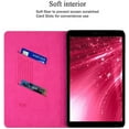 thumbnail image 6 of FIEWESEY PU Leather Stand Case [Multiple Viewing Angles] with Card & Cash Holder for Samsung Galaxy Tab A 8.0 P200/P205 2019 (Pink), 6 of 7