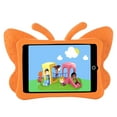 thumbnail image 2 of iPad 10.2 Case (9th/8th/7th Generation, 2021/2020/2019 Release), Kids Friendly Shockproof Butterfly Wing Kickstand Rugged Light Weight EVA Protective Cover, Orange, 2 of 6