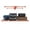 3 x 6 - Orange, variant on Overhead Garage Storage Rack 3x6 ft for High Ceilings 10-12 ft, 370lbs Capacity All-Steel Construction with Safety Lock in White Carbon Steel, Black