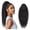 10inches, variant on Straight Ponytail Brazilian Remy Human Hair Extension Wrap Around Drawstring In Ponytail for Women