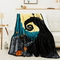 thumbnail image 2 of Disney Nightmare Before Christmas Throw, Silk Touch Sherpa, 60x80, Multicolor, 1 Each, 2 of 6
