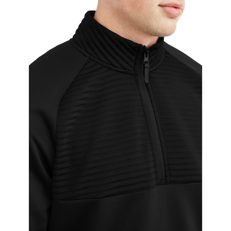 Russell Men's Quilted Half Zip Top - Walmart.com