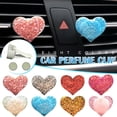 thumbnail image 1 of Xihbxyly Clip para Perfume de Ventilación de Coche, Diseño de Mariposa, Decoración de Diamantes de Imitación, Difusor de Aromaterapia, Circulación Refrescante, Decoración Interior Del Coche, Ajuste U, 1 of 2