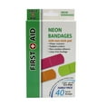 thumbnail image 4 of 240 Neon Adhesive Bands Waterproof Bandages Strip 3/4" Kids Children First Aid, 4 of 5
