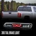thumbnail image 6 of PIT66 LED 3rd Brake Light,Fit for 99-07 Chevy Silverado/99-07 GMC Sierra 1500 2500HD 3500 High Mount Stop Parking Light X Type Third Brake Cargo Lamps Clear Lens Black Housing, 6 of 10