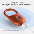 thumbnail image 3 of Hualai Xiaofang Smart Touch Huella digital Candado Carga USB Antirrobo Sin llave, 3 of 8