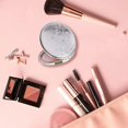 thumbnail image 5 of DESIGNICE 2Pcs Compact Mirror,Elegant Flashing Sand Small Mirror,Delicate Makeup Touch Small Mirror for Purse,Multicolor3, 5 of 7