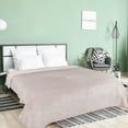 thumbnail image 2 of Unique Bargains Soft Flannel Fleece Velvet Blanket Camel 90" x 108", 2 of 8