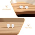 thumbnail image 3 of HOOWIFFY 2Pcs Turntable Stylus Protection Cap White Plastic Cover Needle Protector, 3 of 8