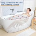 thumbnail image 3 of Cojín de baño VEILS Luxury Full Body con 160 ventosas, 3 of 6