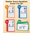 thumbnail image 2 of Tarjetas didácticas matemáticas y gráfico pop Fidget Chart JoyCat para niños de 4 a 8 años, 2 of 7