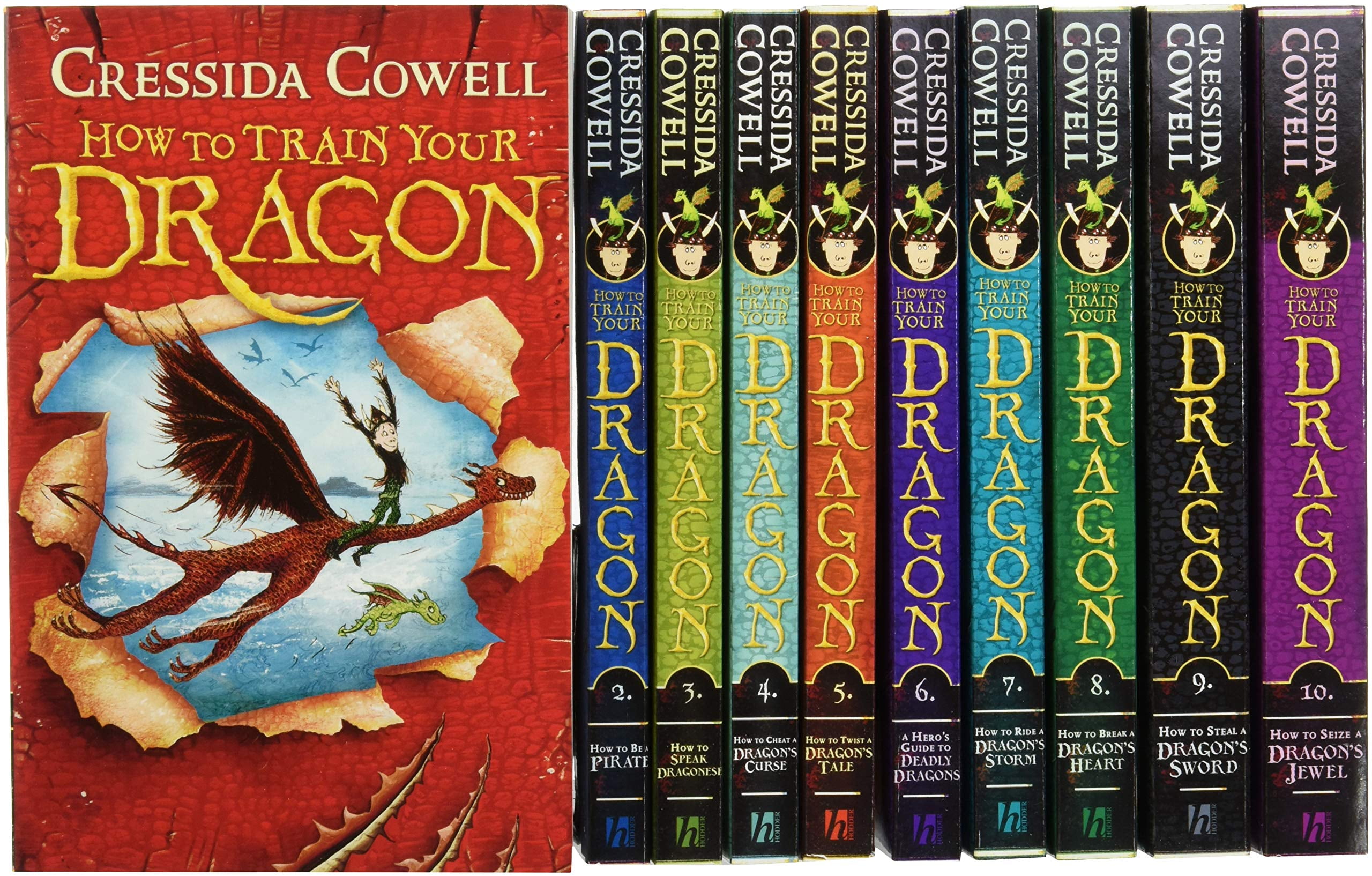 how to train your dragon books in order