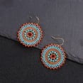 thumbnail image 3 of Aretes Elegance 11 con Cuentas y Cristales Colgantes 5x4 cm, 3 of 7