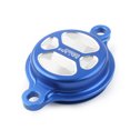 thumbnail image 1 of BFY Motorbike Accessories Blue CNC Oil Fuel Filter Cap Covers Protective Case Fit for Yamaha YZ250F YZ250FX WR250F YZ450FX 2015-2020, 1 of 5