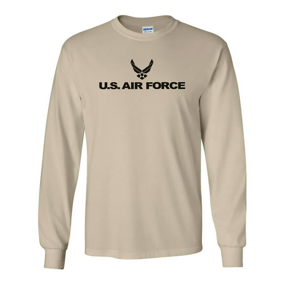Air Force Long Sleeve T-Shirt in Sand