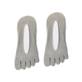 thumbnail image 5 of JUUNthy Womens Toe Socks, Comfort Breathable No Show Lightweight Non Slip Five Finger Socks Gray, 5 of 11