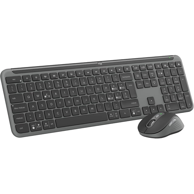 Logitech MK950 Signature Slim - wireless keyboard and mouse combination.